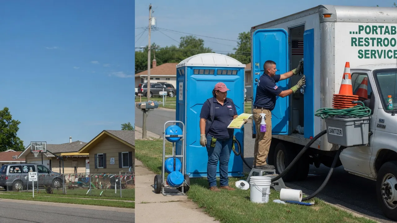 Portable Toilet Rental in Lees Summit, MO near me